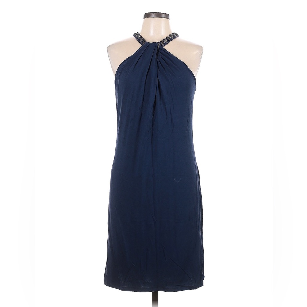 EUC - Tommy Bahama Halter Shift Dress with Jewel Neckline